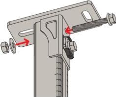 Produktbild Fischer FIS 538665 Sattelflansch SF Clix 31 vormontiert