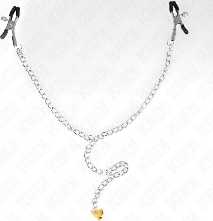 Produktbild Kink Kette Nippelklemmen Mit Hornanhã„Nger 30 cm