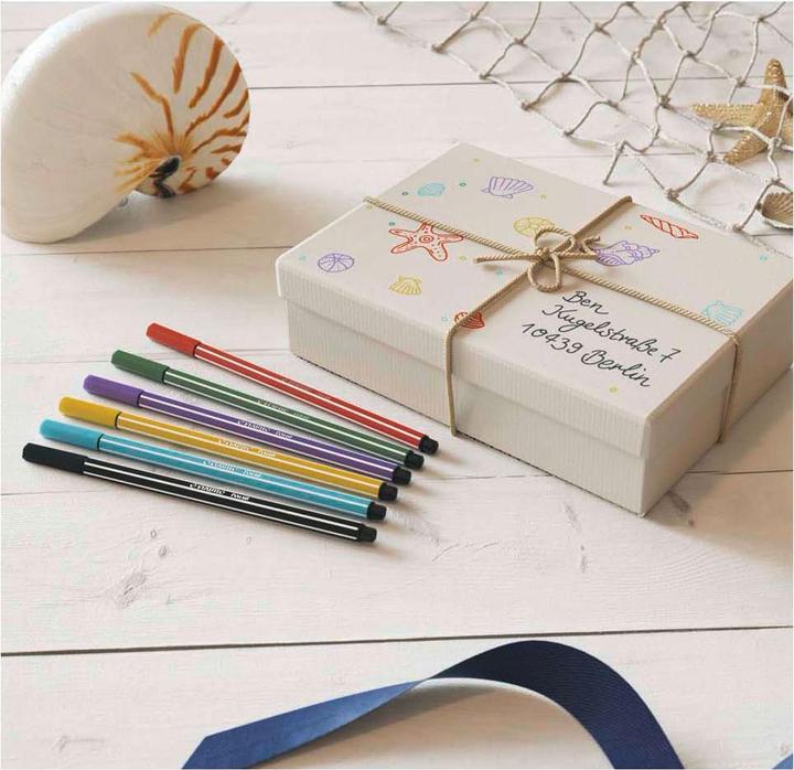 Actual product image STABILO Pen 68 Premium felt-tip pen (Yellow, 1 x)