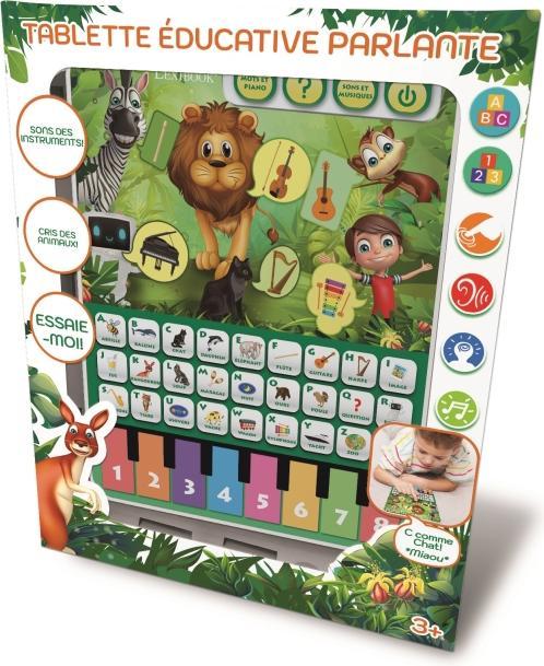 Immagine prodotto Lexibook Tablet didattico - tablet educativo, alfabeto parlante, pianoforte musicale, scopri gli animali e (Francese)