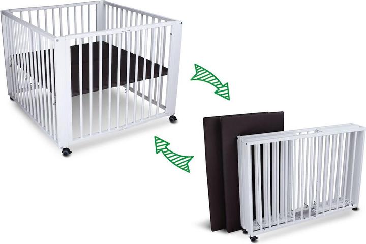 Produktbild Tissi Laufgitter Moritz (93 cm, 100 cm, Buche)