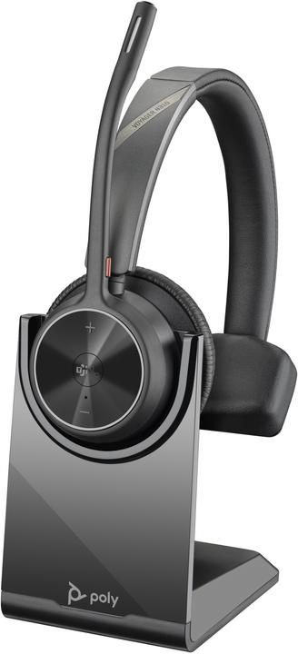 Poly HP Voyager 4310-M Microsoft Teams Certified USB-C Headset with charge stand, Sans fil, Bureau/C (Wireless, USB-C)