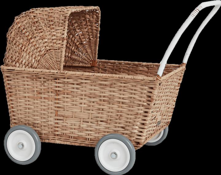 Actual product image Olli Ella Pram Strolley Natural