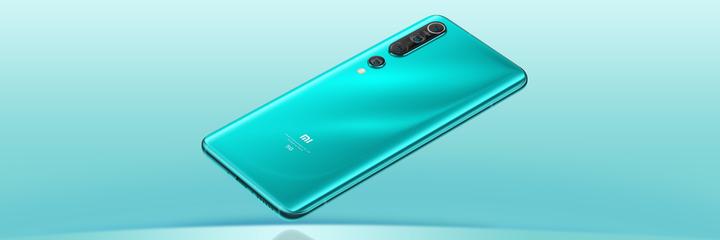 Actual product image Xiaomi Mi 10 (256 GB, Coral Green, 6.67", Single SIM, 108 Mpx, 5G)