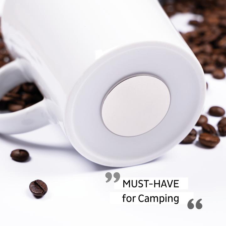 Produktbild Silwy Porzellan Magnet-Henkel-Tassen Set Camping