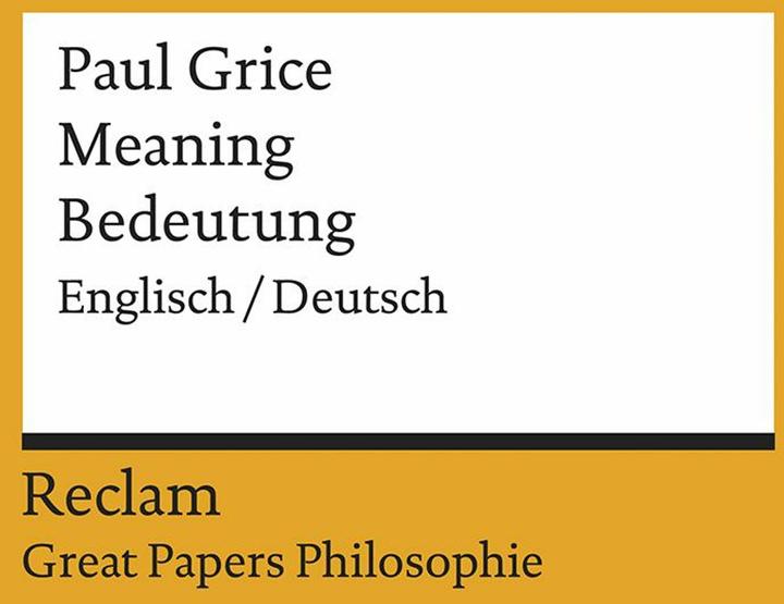Nutritional values and ingredients Meaning / Bedeutung (German, English, Paul Grice, 2020)