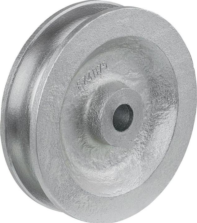 Actual product image Etter Cast iron rope pulleys 190/100