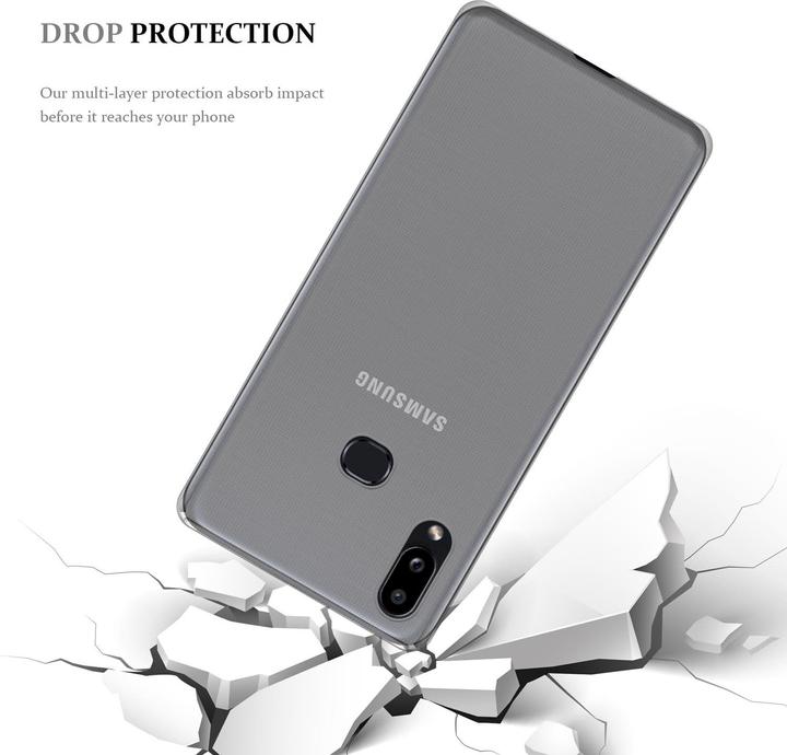 Actual product image Cadorabo TPU Ultra Slim AIR Cover (Samsung Galaxy A10s, Samsung Galaxy M01s)