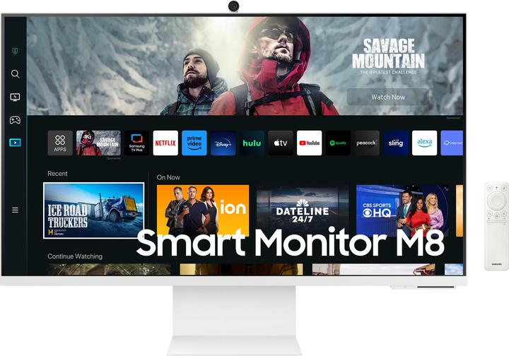 Samsung Smart Monitor M8 (3840 x 2160 Pixel, 32")