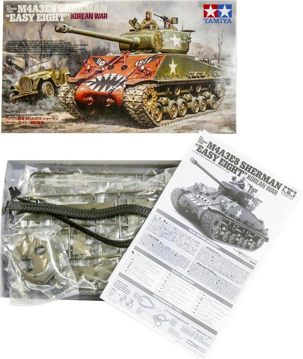 Produktbild Tamiya U.S Sherman M4A3E8 Easy Eight Korean War