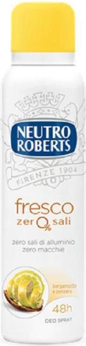 Produktbild Neutro Roberts Deo Spray Bergamotte und Ingwer 150 ml (Spray, 150 ml)