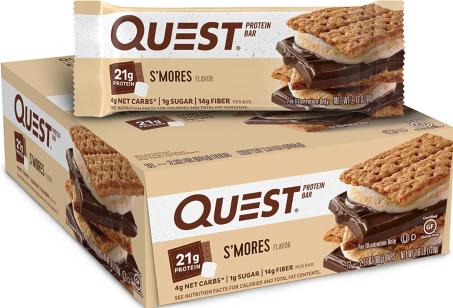 Actual product image Quest S'mores (Smores, 12 pcs., 720 g)