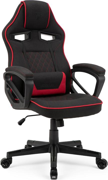 Sense Knight fabric black-red