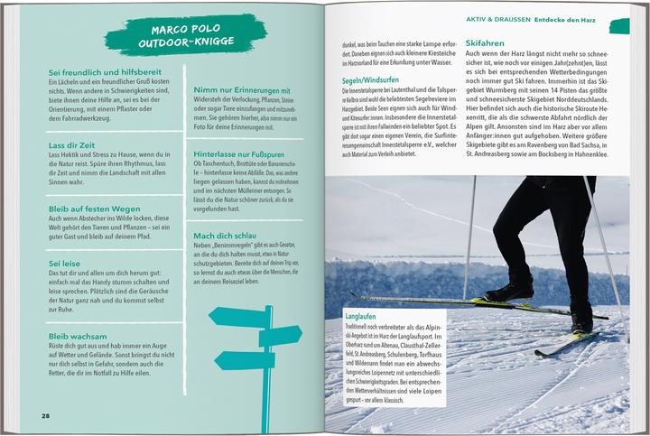 Immagine prodotto OUTDOOR GUIDE Reiseführer Harz (Tedesco, Jana Zieseniss, 2025)