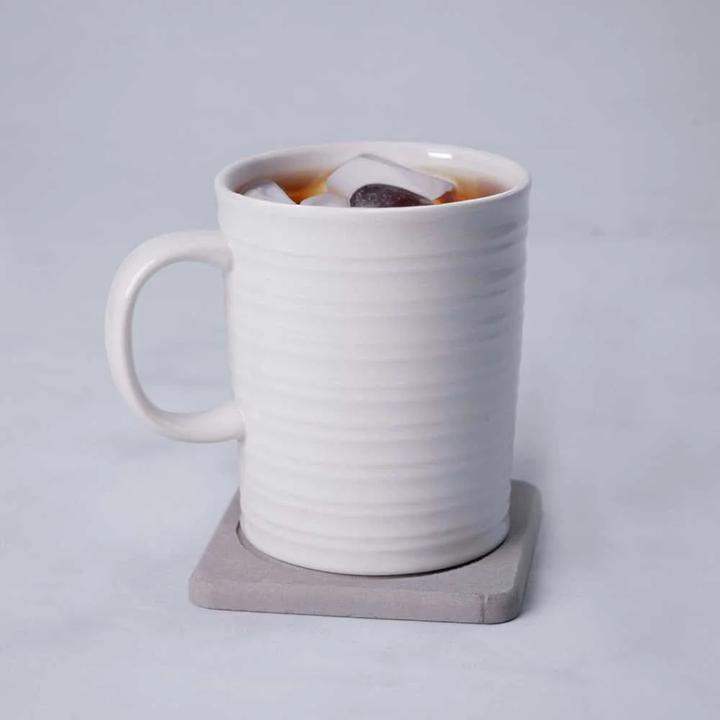 Immagine prodotto Moonstone Sottobicchiere in vetro Alba grigio scuro (1 x, Sottobicchiere in vetro)