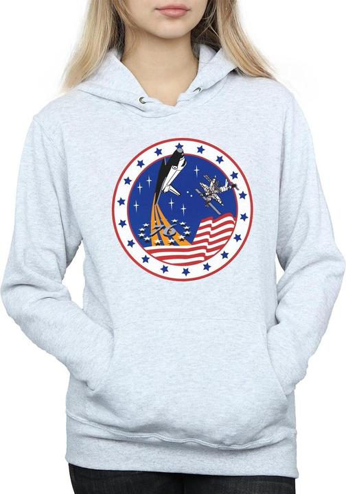 Actual product image Nasa Womens/Ladies Classic Rocket 76 Hoodie (XL)