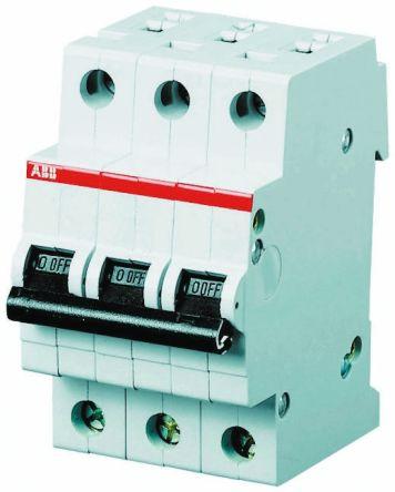 Image du produit ABB Disjoncteur Tripolaire Courbe B 16a 6ka