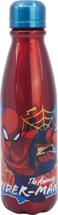 Actual product image Stor Spiderman "Moving Target" - Kinder Aluminiumflasche, 600 ml (0.60 l)