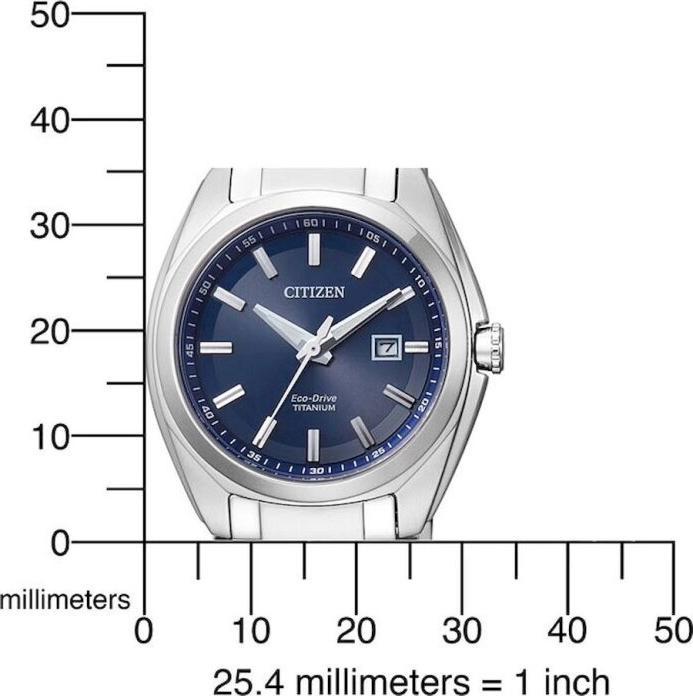 Immagine prodotto Citizen EW2210-53L Eco-Drive Super Titanium Ladies 34mm 10ATM (Orologio da polso analogico, 34 mm)