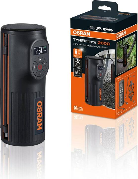 Image du produit Osram Gonflement des pneus 2000 (8.30 bar, 0 l)