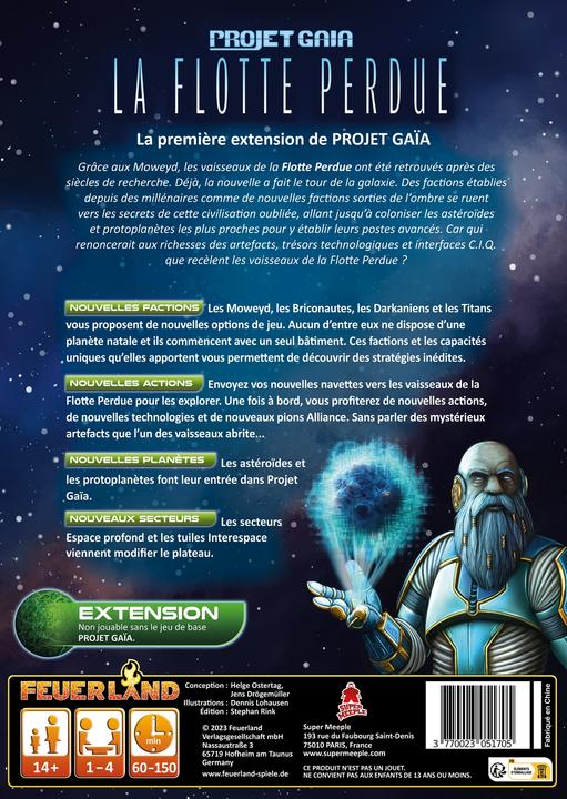 Image du produit Super Meeple Projet Gaia - extension Lost Fleet (f) (Français)