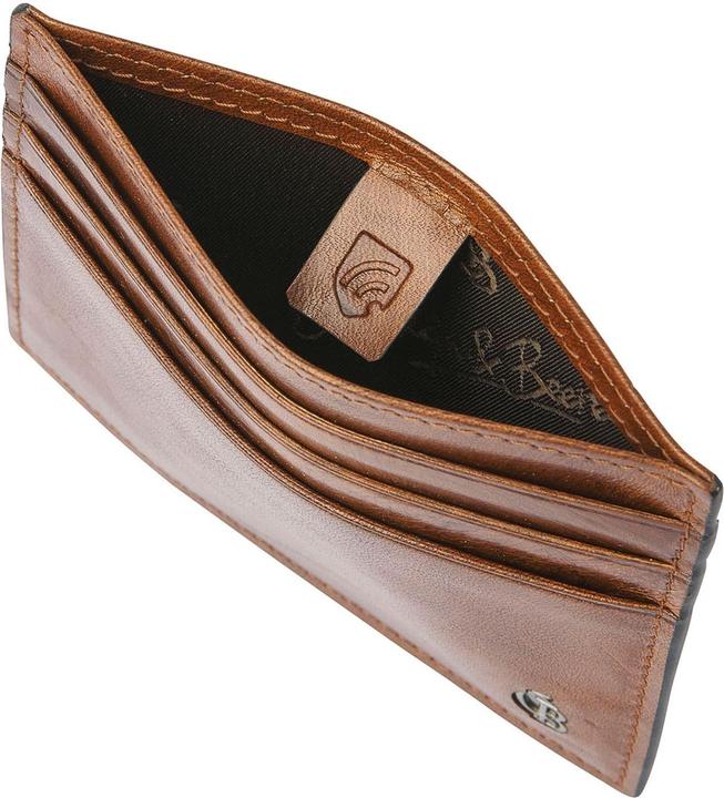 Actual product image Castelijn & Beerens Credit card holder RFID protection leather 9.5 cm