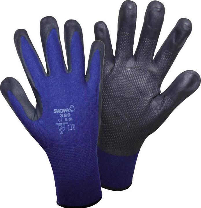 Actual product image Showa Nylon knitted glove (7)