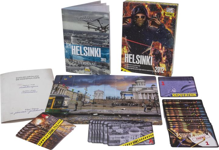 Image du produit Tactic Crime Scene Helsinki NL Jeu de société (Néerlandais)