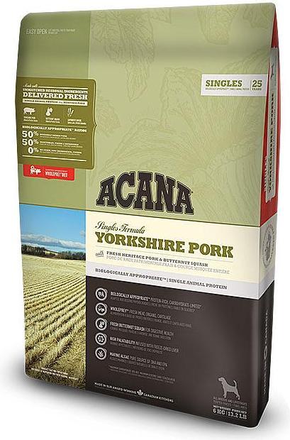 Immagine prodotto Acana Singoli per cani YORKSHIRE PORK 2Kg (Adulto, 1 pz., 2000 g)