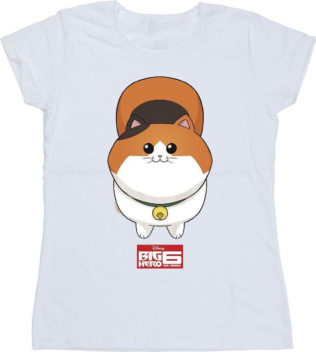 Immagine prodotto Disney Big Hero 6 Baymax Kitten Face Maglietta Donna (XL)
