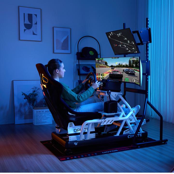 Actual product image Oplite R8 Single Monitor Stand Black retail (freight forwarding)