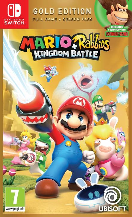 Immagine prodotto Ubisoft Mario + Rabbids Kingdom Battle - Edizione Oro (Switch, Switch Lite, Switch OLED, DE)