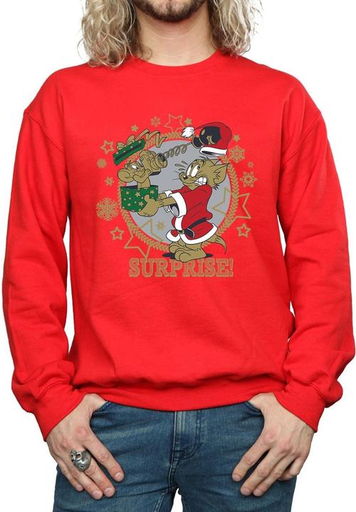 Produktbild Tom & Jerry Christmas Surprise Sweatshirt (L)