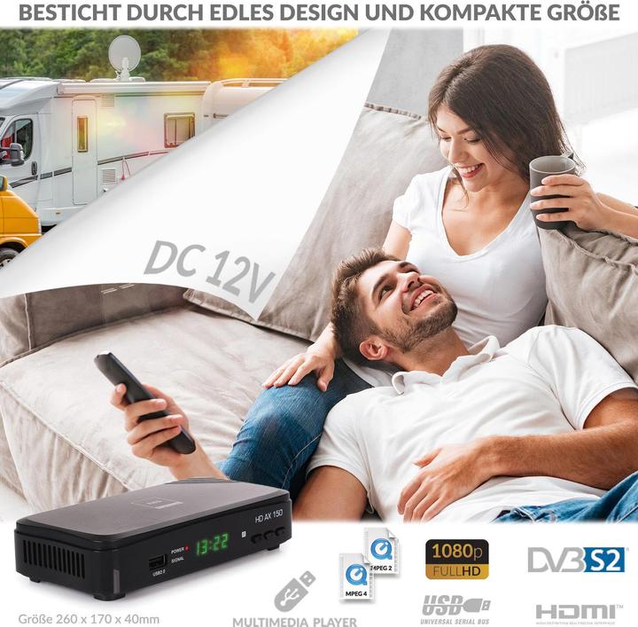 Produktbild Opticum HD AX150 30002 (DVB-S2, CI-Schacht, Festplatte, CI+-Schacht)