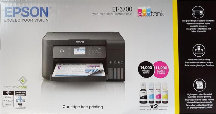 Image du produit Epson EcoTank ET-3700 (Réservoir d'encre, Couleur)