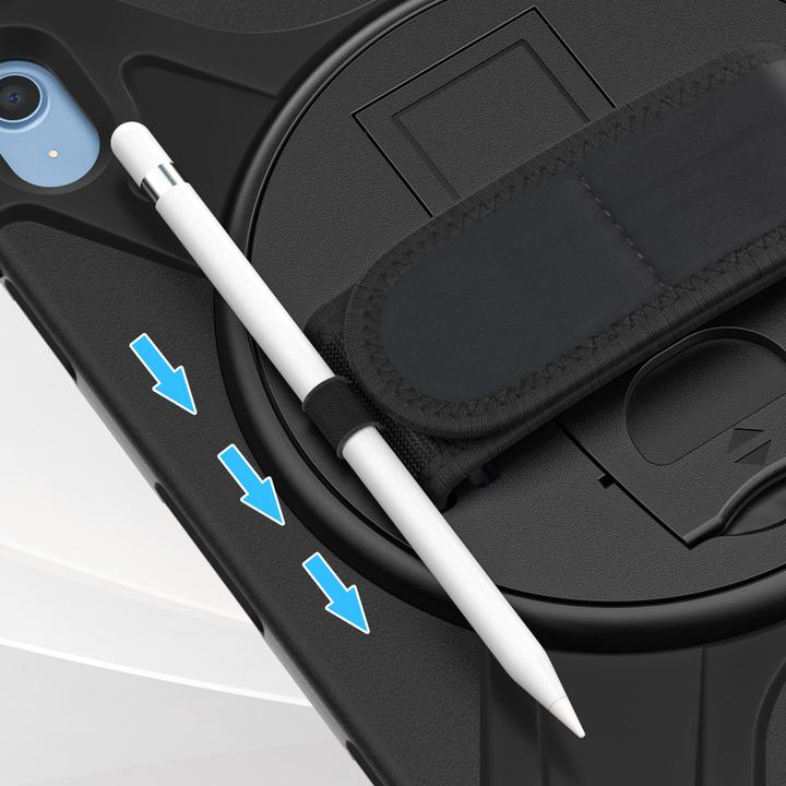 Produktbild DLH Reinforced Case With Shoulder Strap Rotating Handle And Stand (Ipad 10)