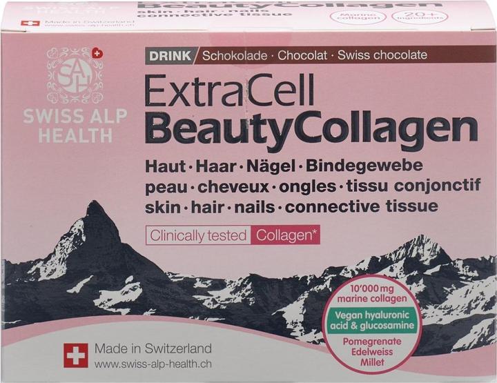 Produktbild Swiss Alp Health ExtraCell BeautyCollagen (20 Stück, Pulver, Beutel, 360 g)