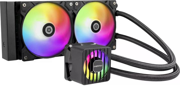 Productafbeelding Enermax LIQMAXFLO 360mm CPU AIO vloeistofkoeler - Xtreme dubbelkamerpomp - VRM waterblok zwart