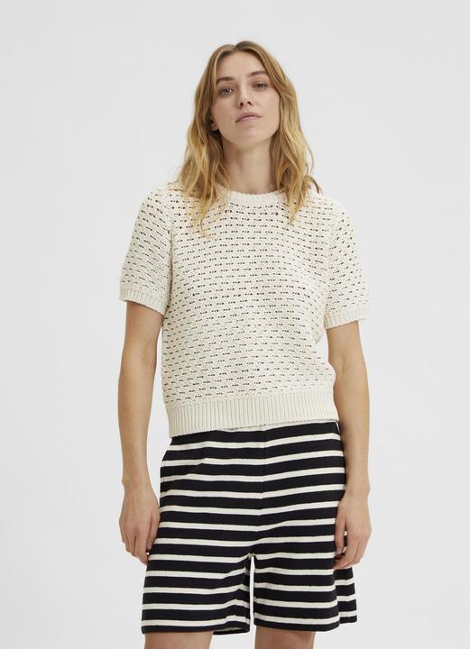 Image du produit Selected Femme Haut en tricot ajouré (XS)