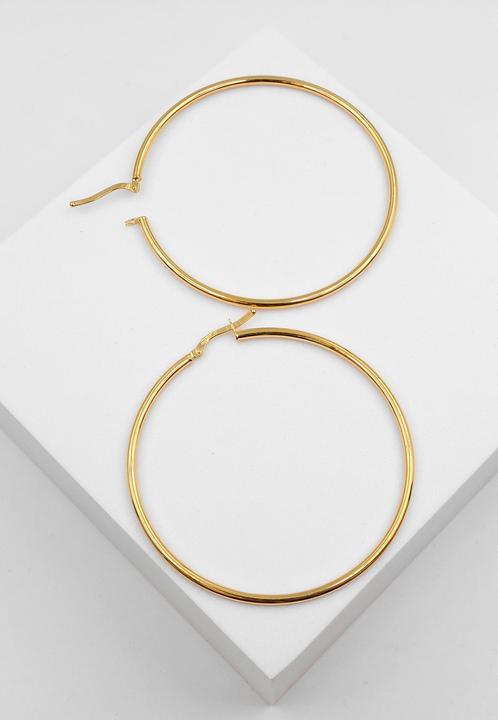 Produktbild Muau Creolen (750/18K Gelbgold)