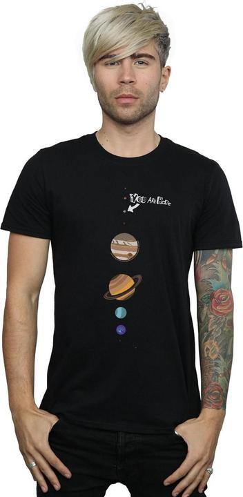 Actual product image Dam Mens You Are Here T-Shirt (4XL)