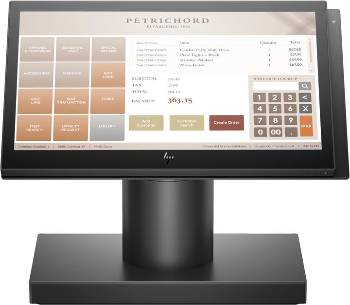 Actual product image HP Engage One 145 AiO Touch Intel i5-7300U 35.6cm 14inch 8GB 256GB/SSD W10IoT64 3Y Gar. (EN) (Intel Core i5-7300U, 8 GB, 256 GB, HD Graphics 620)