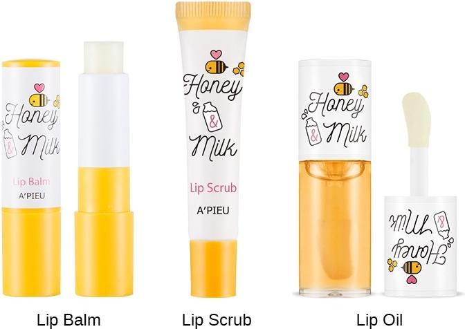 Immagine prodotto A'Pieu Impacco per labbra al miele e al latte (6.70 ml)
