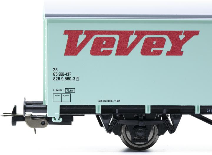 Image du produit Piko CFF wagon marchandises couvert Vevey 560 Ep. III (Piste H0)