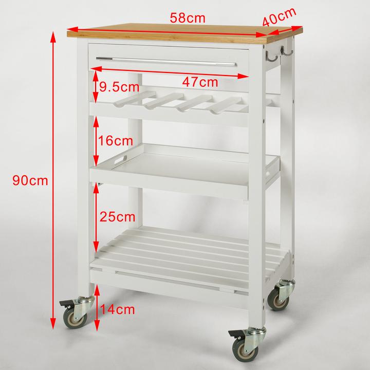 Image du produit SoBuy Küchenwagen