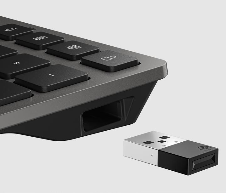 Actual product image HP 725 Multi-Device Rechargeable Wireless Keyboard (DE) (DE, Wireless)