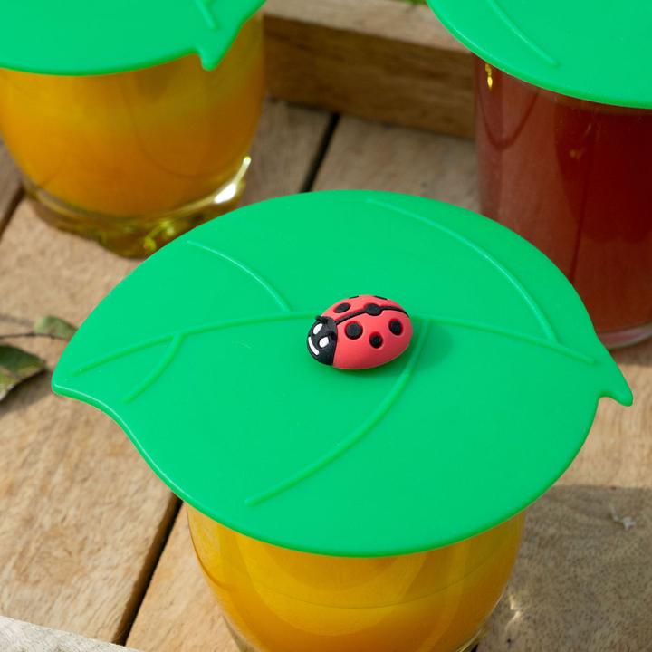 Actual product image Lurch Mein Deckel - Garden - Silicone Lid (Glass cover)