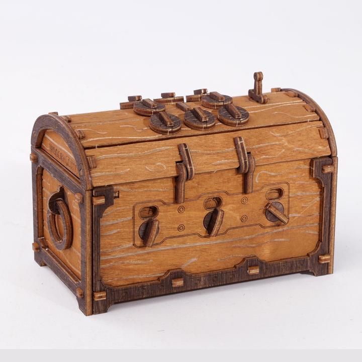 Immagine prodotto WoodenCity Holzmodel 3D Treasure Chest (165 pezzi)