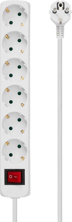 Immagine prodotto MicroConnect Cavo di prolunga (6 x, CEE 7/7, 1.80 m)