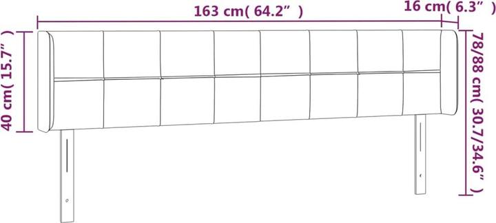 Image du produit VidaXL Benson (163 x 16 x 88 cm)